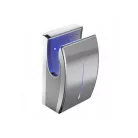 Kézszárító mini, légpengés, kézbedugós, rozsdamentes acél, matt 1650W Alpha
