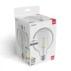 Avide Value LED G125 Filament Globe E27 12W WW 3000K