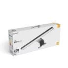 Avide LED Tükörvilágító Lámpa Szögletes Fekete Műanyag 300mm NW 4000K 5W IP44