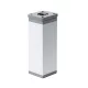 Picior mobilier Uni 150 mm argintiu