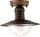 Avide Outdoor Ceiling Light Imperial 1xE27 IP44 Antique Gold