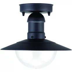 Avide Outdoor Ceiling Light Imperial 1xE27 IP44 Black
