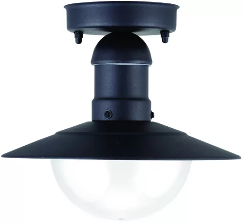 Avide Outdoor Ceiling Light Imperial 1xE27 IP44 Black