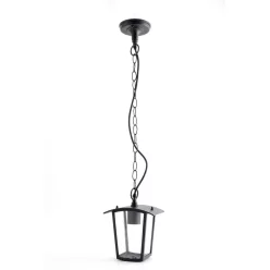 Avide outdoor pendant light Coronado 1xE27 IP44 black