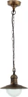 Avide outdoor pendant lamp Imperial 1xE27 IP44 antique gold