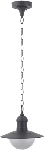 Avide outdoor pendant lamp Imperial 1xE27 IP44 Anthracite