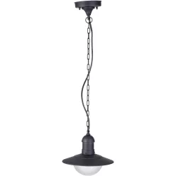 Avide outdoor pendant lamp Imperial 1xE27 IP44 black