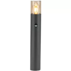 Avide outdoor post light Athen 1xE27 PIR 500mm IP54