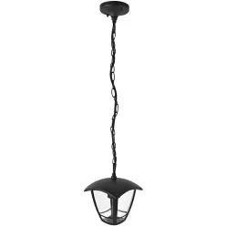 Avide Outdoor Pendant Lamp Aria 1050mm 1xE27 Black IP44