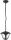 Avide Outdoor Pendant Lamp Aria 1050mm 1xE27 Black IP44