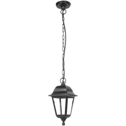 Avide Outdoor Pendant Light Blake 1xE27 825mm Black IP44