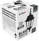 Avide Outdoor Pendant Light Blake 1xE27 825mm Black IP44