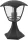 Avide Outdoor Floor Lamp Aria 290mm 1xE27 Black IP44