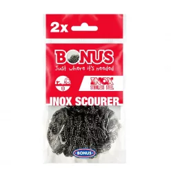 Bonus Inox spirál fém súroló, fémdörzsi 2 darabos