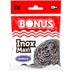 Bonus Inox Maxi spirál fém súroló, fémdörzsi 30g-os
