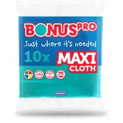   Bonus PRO MAXI általános törlőkendő zöld 38x40cm 10 darabos
