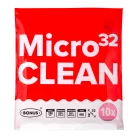 Bonus Mikroszálas univerzális kendő 32x32cm piros 10 darabos
