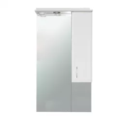  Bianca Plus 55 Oberschrank, hochglänzend weiß, Rechtsanschlag