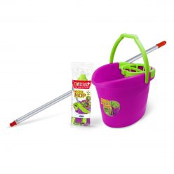   Bonus MicroMOP Felmosó szett - 18L vödör, csavaró kosár, felmosó nyél, MicroMOP