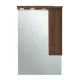 Bianca Plus 65 dulap superior, culoare aida nuc, deschidere pe dreapta