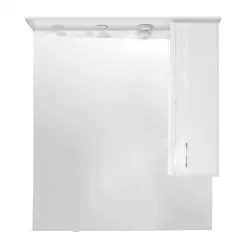   Bianca Plus 85 Oberschrank, hochglänzend weiß, Rechtsanschlag