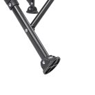 Leziter XL karfás horgász szék pohártartóval fekete