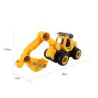 Szerelhető markoló, távirányítós autó 24 db-os