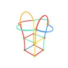 Kreatív építőpálca készlet 1200 db