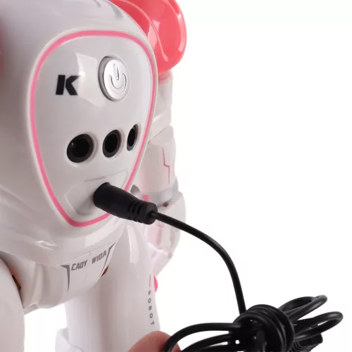 Cady robot intelligens, érzékelős, interaktív játék rózsaszín
