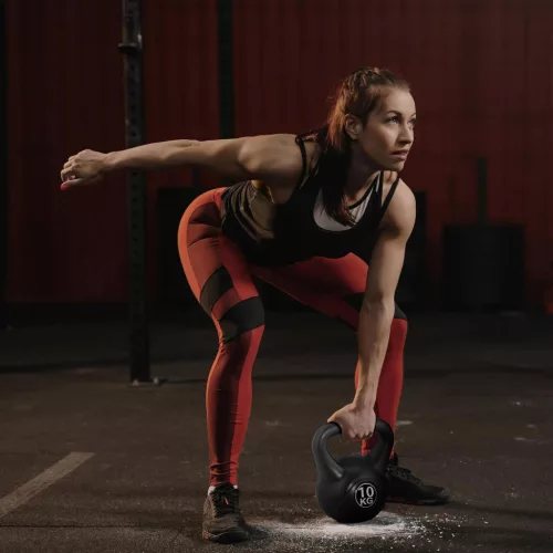 Kettlebell 10 kg fekete