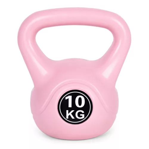 Kettlebell 10 kg rózsaszín