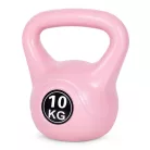 Kettlebell 10 kg rózsaszín
