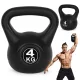 Kettlebell 4 kg fekete