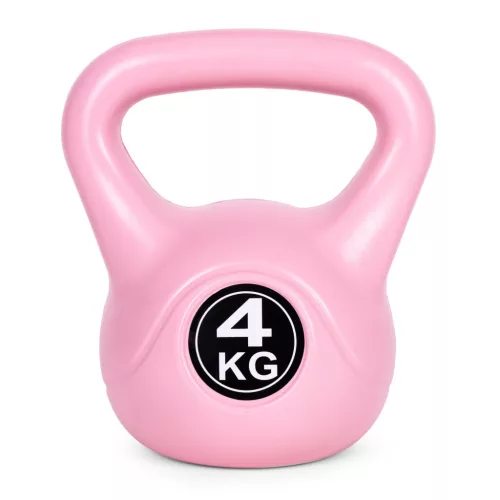 Kettlebell 4 kg rózsaszín