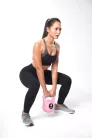 Kettlebell 4 kg rózsaszín