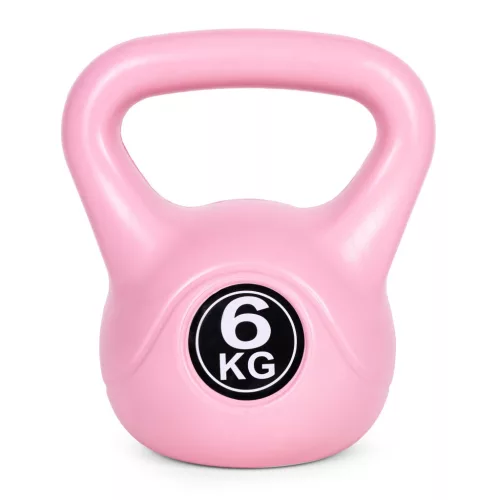 Kettlebell 6 kg rózsaszín