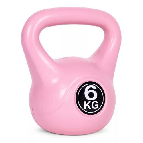 Kettlebell 6 kg rózsaszín