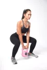 Kettlebell 6 kg rózsaszín