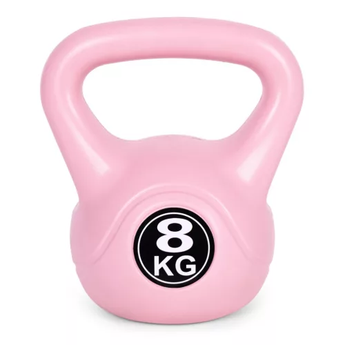 Kettlebell 8 kg rózsaszín