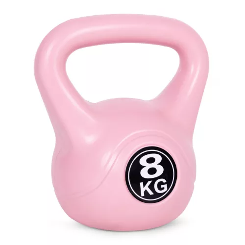 Kettlebell 8 kg rózsaszín