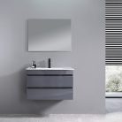 Cube 80 alsó szekrény mosdóval