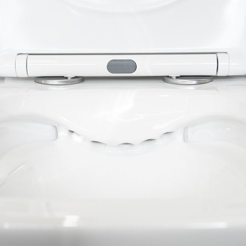 Nile monoblokkos kompakt WC alsó kifolyással soft close ülőkével