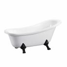 Clark szabadon álló fürdőkád fém lábakkal