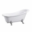 Clark szabadon álló fürdőkád fém lábakkal