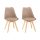 Silla étkezőszék 2 db bézs színben