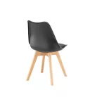 Silla étkezőszék 6 db fekete színben