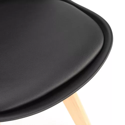 Silla étkezőszék 8 db fekete színben