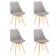 Silla étkezőszék 4 db szürke színben