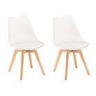 Silla étkezőszék 2 db fehér színben