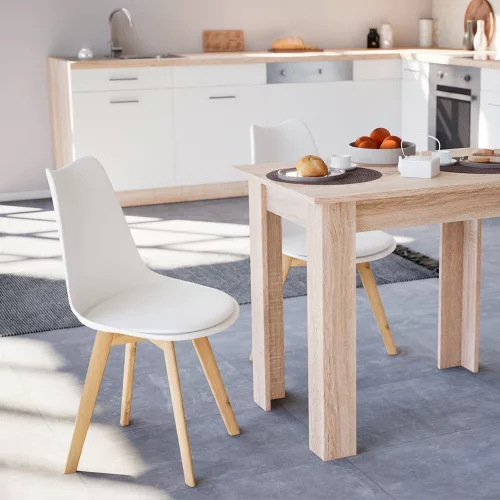 Silla étkezőszék 2 db fehér színben